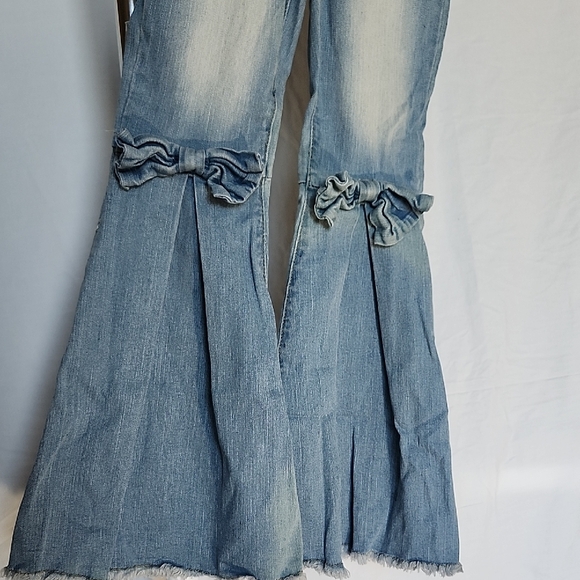 SHEIN Denim Flare Kids Jeans - Picture 3 of 5